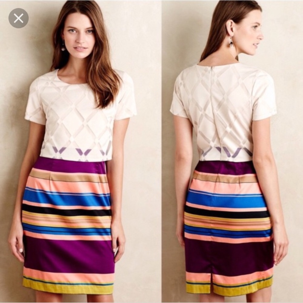NWT Anthropologie Weston Carolina sheath dress